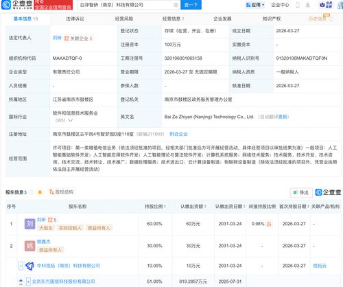 東方國信聯(lián)合投資成立新科技公司，聚焦AI與計算機系統(tǒng)服務(wù)多領(lǐng)域